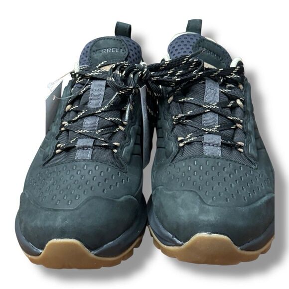 Merrell Moab Speed 2 Leather WP Low-Top Hiking Boot Black J038224 Women’s Sz 6.5 - Picture 10 of 11